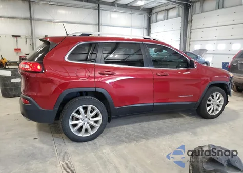 2016 Jeep Cherokee Limited from USA, damaged, VIN 1C4PJMDS0GW132696